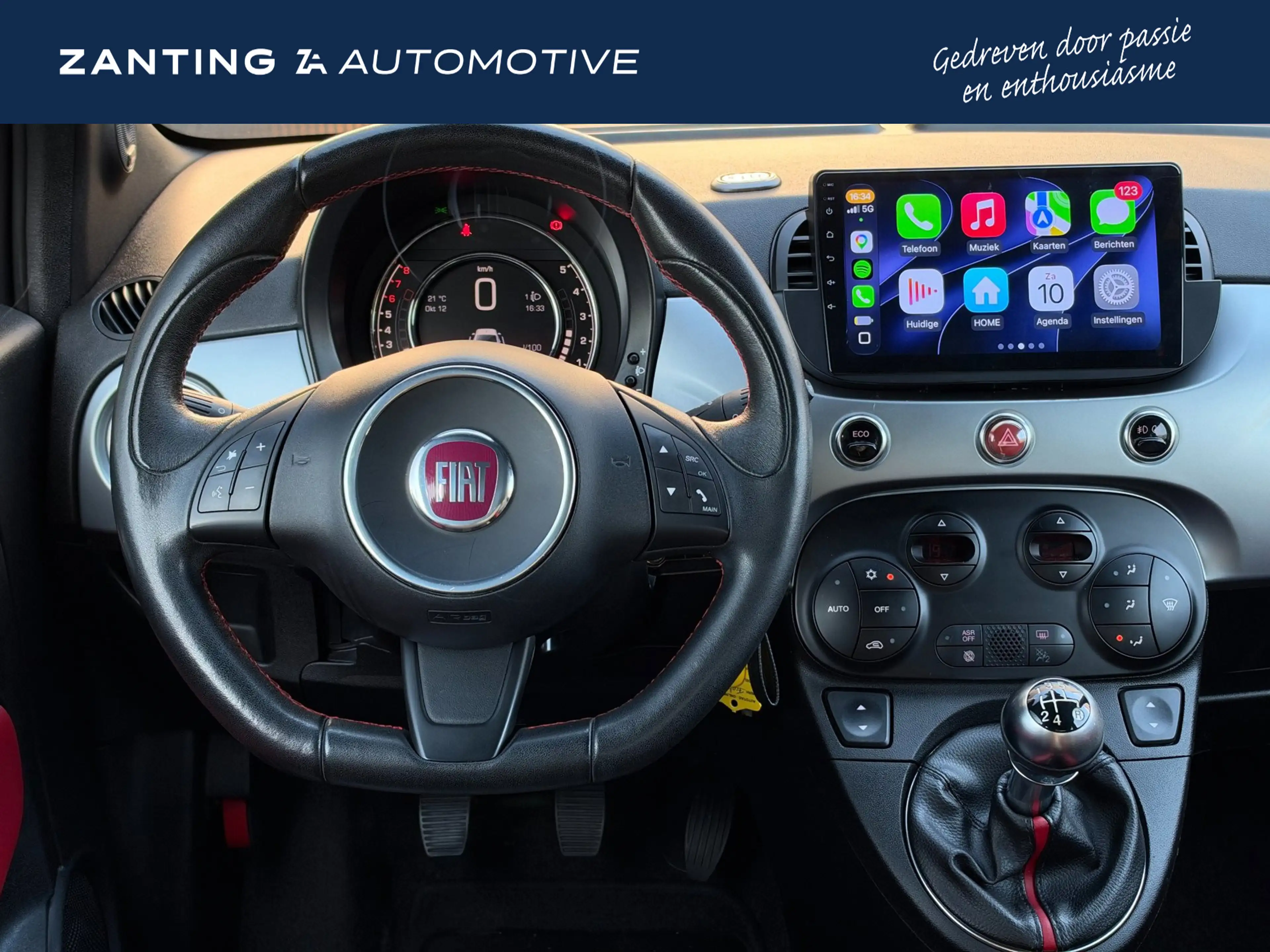 Fiat 500 0.9 TwinAir Turbo 500S Sport | Apple/Android Carpl — photo 7