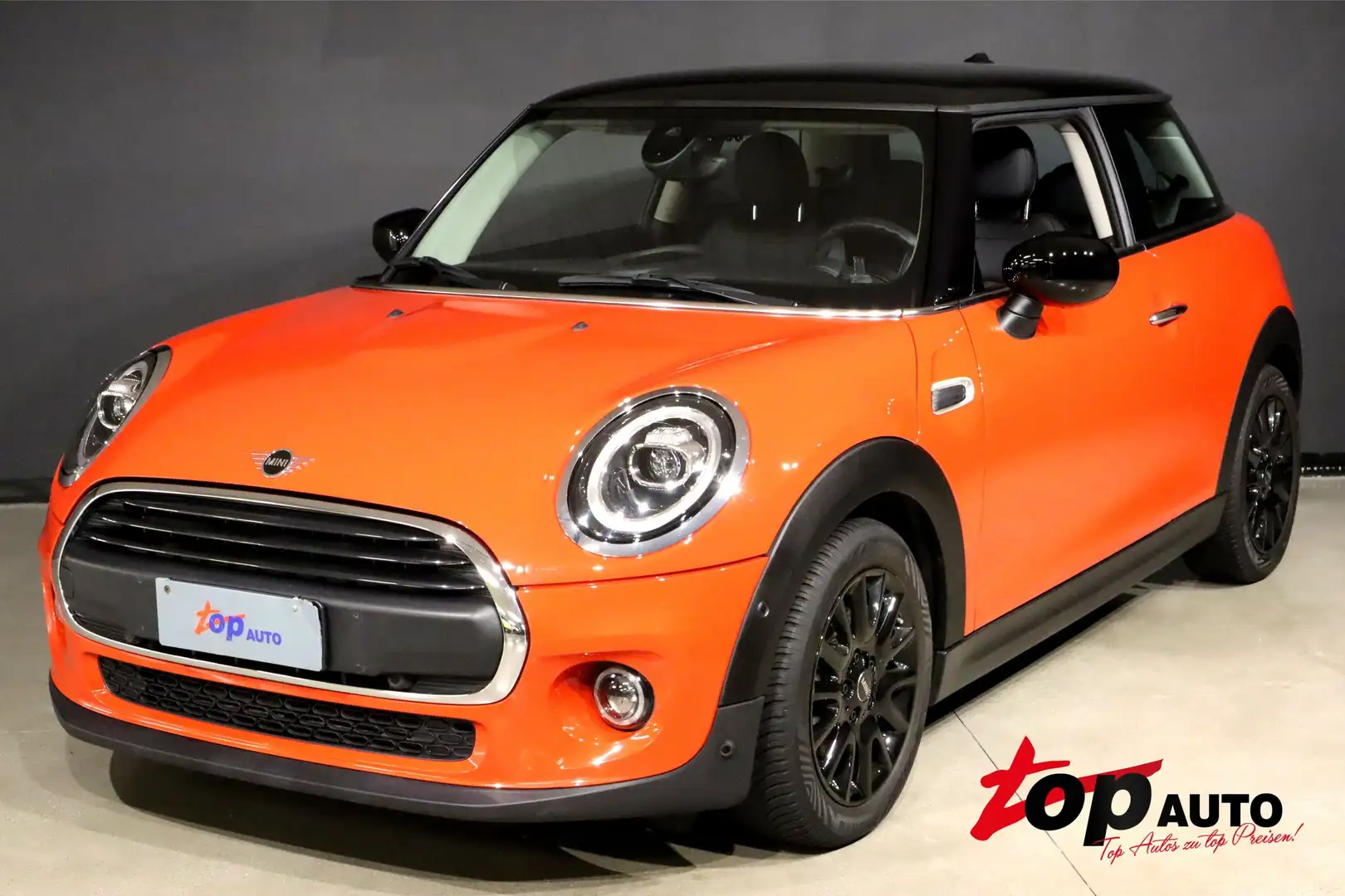 MINI One 1.5 102 CV LED SEDILI SPORTIVI PELLE - ACC Arancione - 1