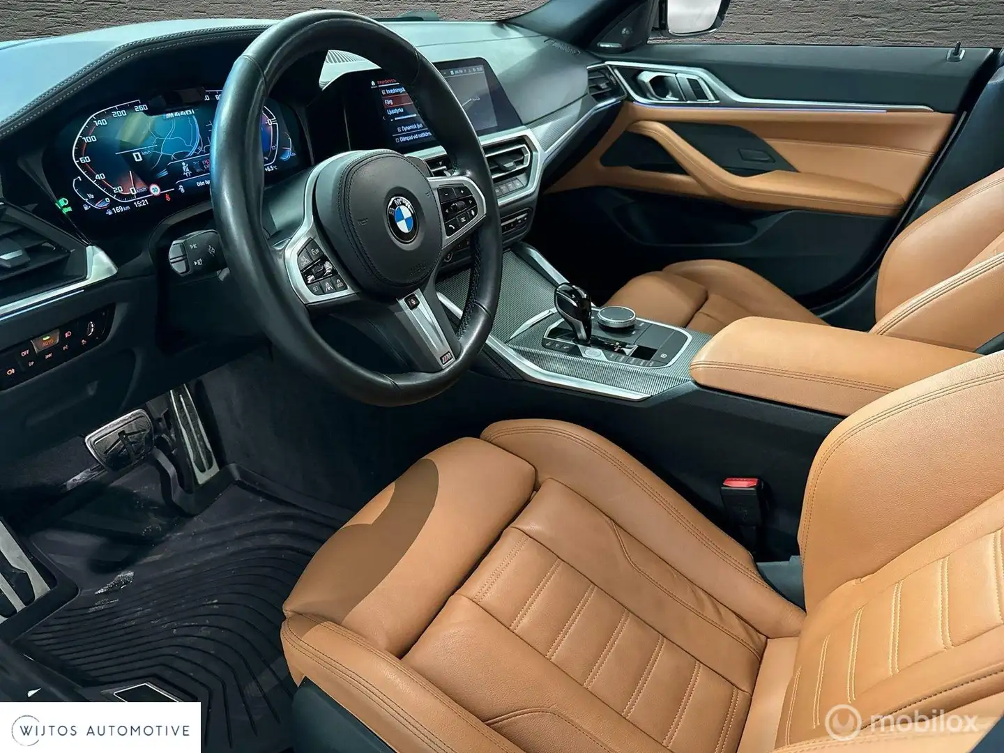 BMW 440 4-serie Gran Coupé M440i xDrive High, pano, HK Exe Blanc - 2