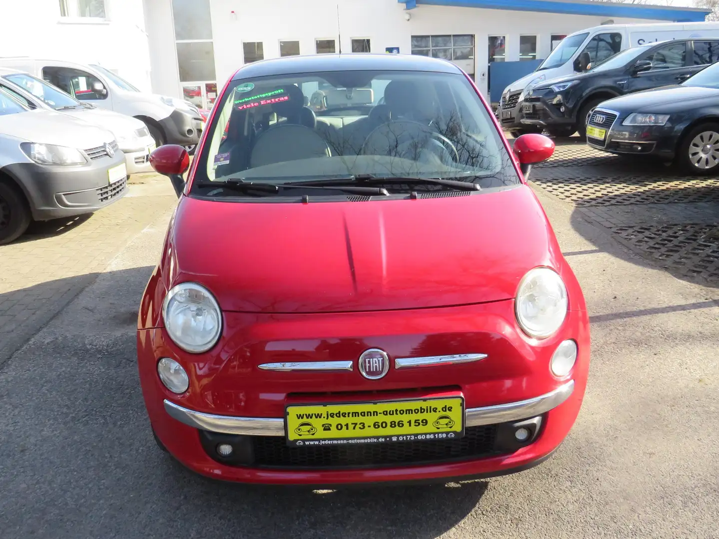 Fiat 500 Lounge Panorama Rot - 2