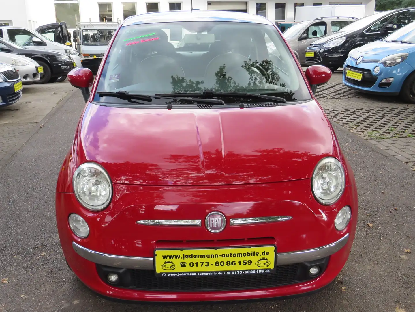 Fiat 500 Lounge Panorama Rot - 2