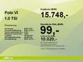 Volkswagen Polo VI 1.0 TSI United *AHK*NAVI*KAMERA*LED* Wit - thumbnail 4
