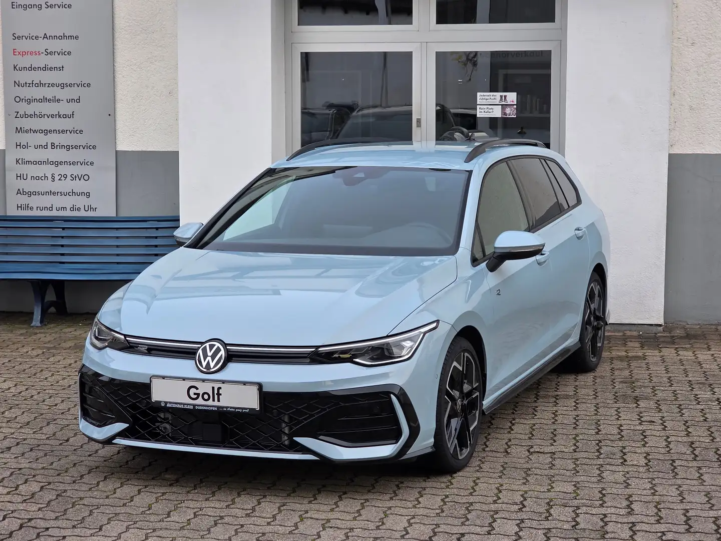 Volkswagen Golf Variant R-Line 1.5 eTSI DSG, 3 J. Garantie, LM 18" Blau - 2