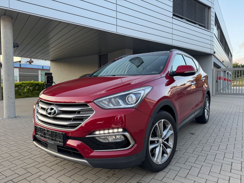 Hyundai SANTA FE blue Premium 4WD AUTOMATIK PANO LEDER