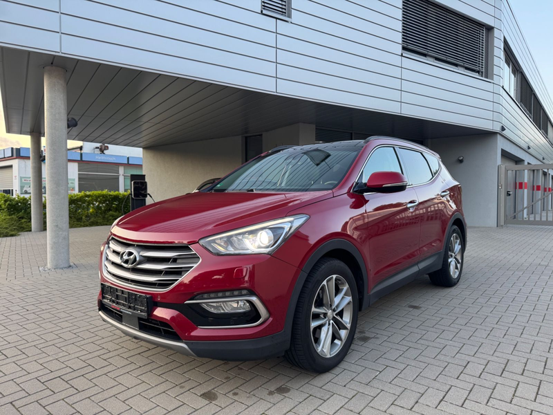 Hyundai SANTA FE blue Premium 4WD AUTOMATIK PANO LEDER — photo 10