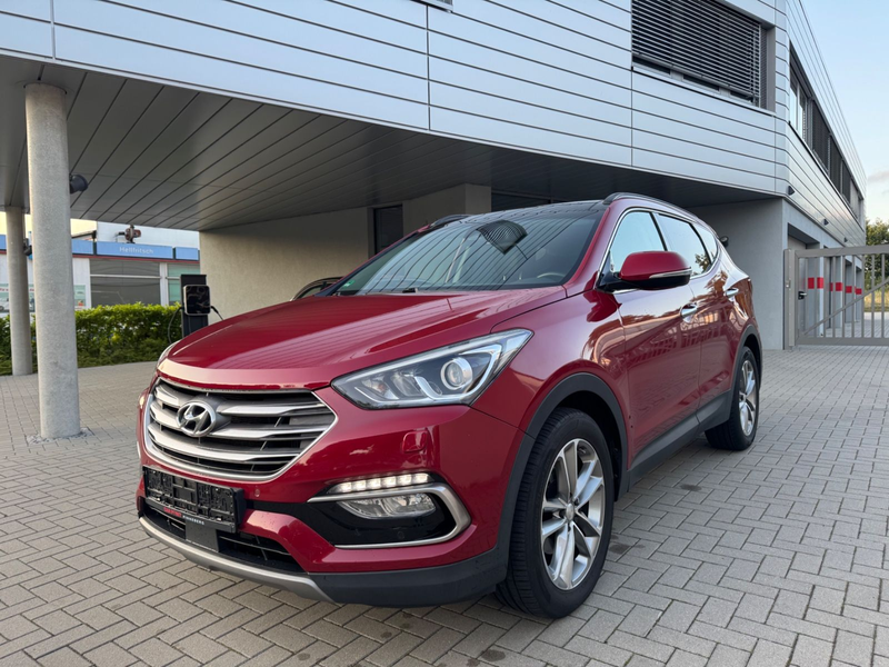 Hyundai SANTA FE blue Premium 4WD AUTOMATIK PANO LEDER — photo 3