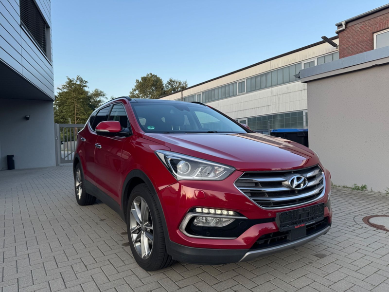 Hyundai SANTA FE blue Premium 4WD AUTOMATIK PANO LEDER — photo 9