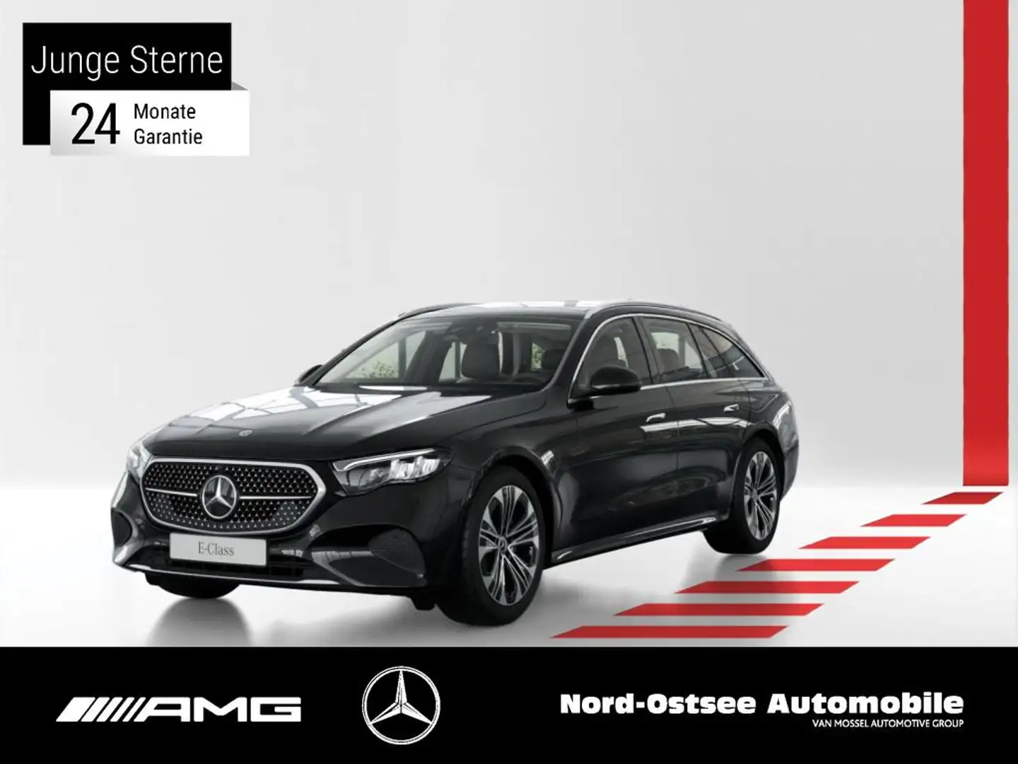 Mercedes-Benz E 220 d AVANTGARDE PANO AHK 19" KEYLESS SZH TOTW Schwarz - 1