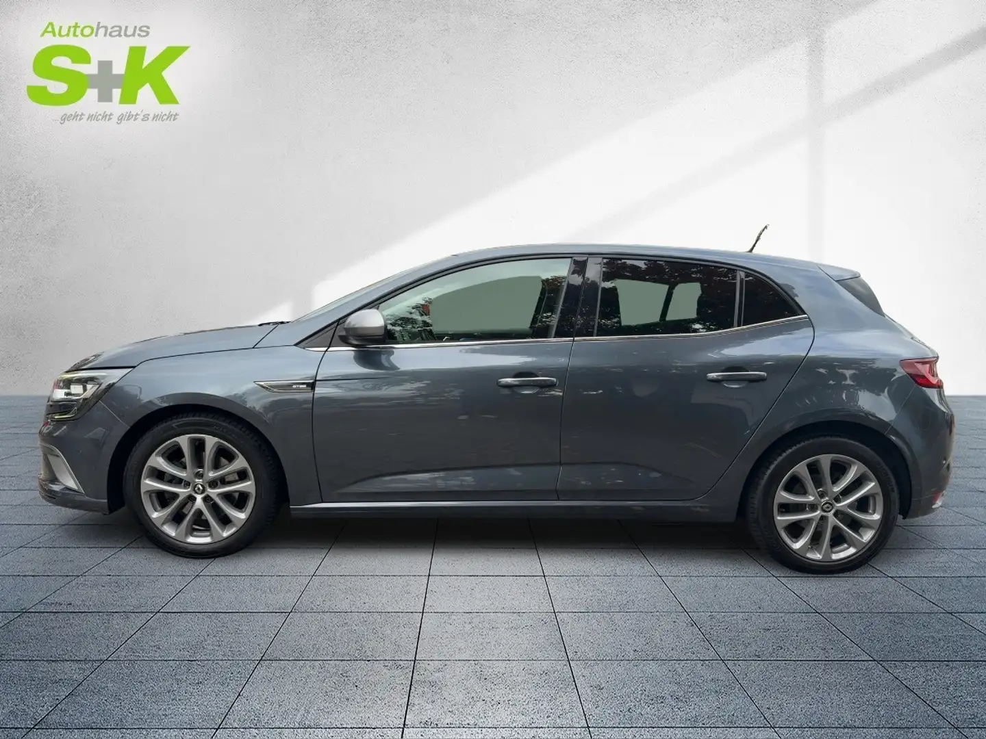 Renault Megane 5-Türer GT Line TCe 160 GPF *SHZ*NAVI*CAM Grijs - 2