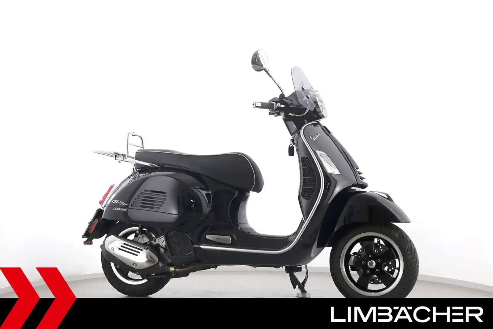 Vespa GTS 125 1. HAND, EXTRAS! Schwarz - 1