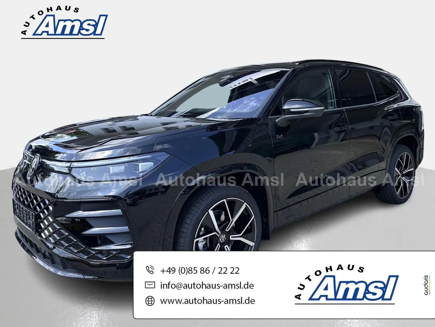 Volkswagen Tayron 2.0 TDI R-Line 4M DSG *AHK*7-S.*PANO*StHz Schwarz - 1