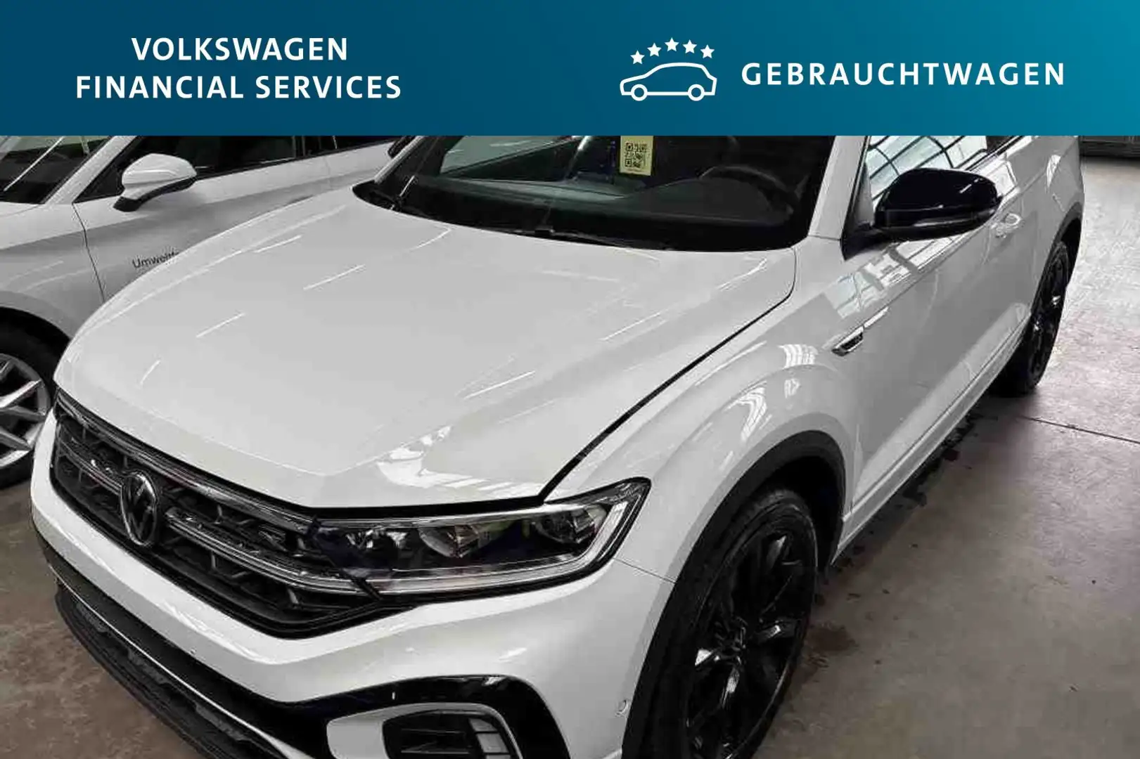 Volkswagen T-Roc R-Line 1.5 TSI AHK*Tempo*PDC*RFK Weiß - 1