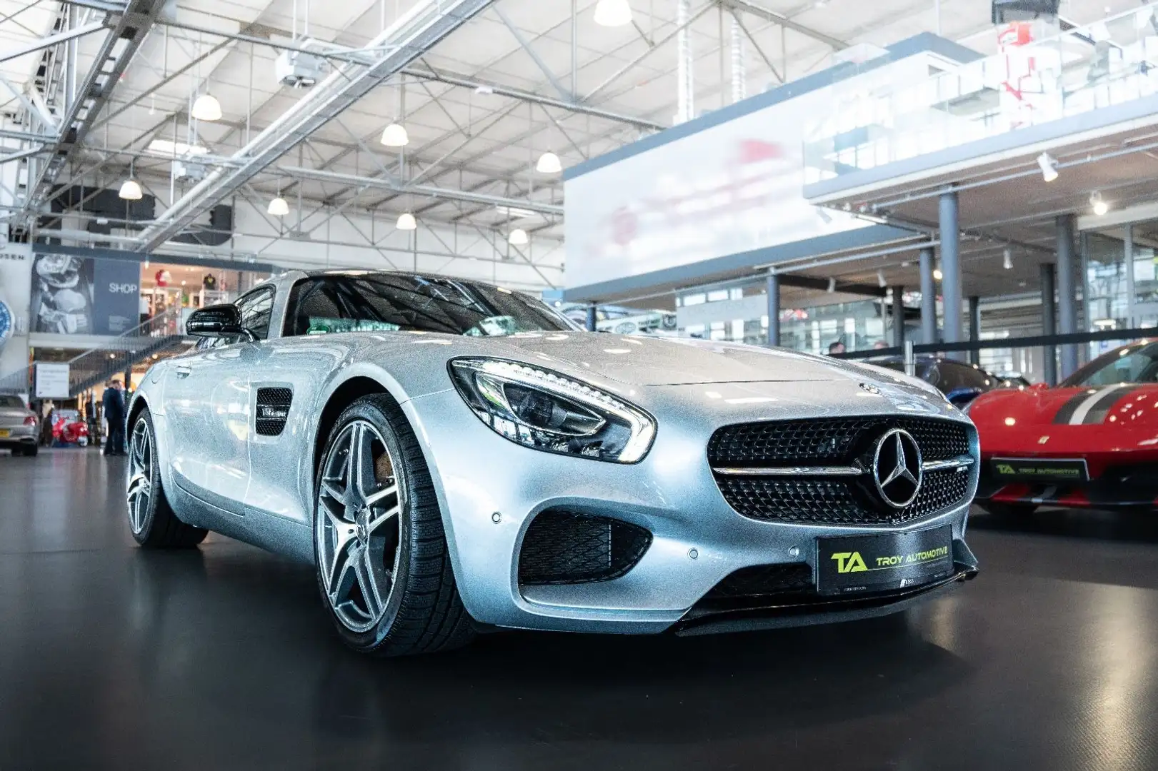 Mercedes-Benz AMG GT S Coupe - 1.Hand  - 6.500KM! Argent - 1
