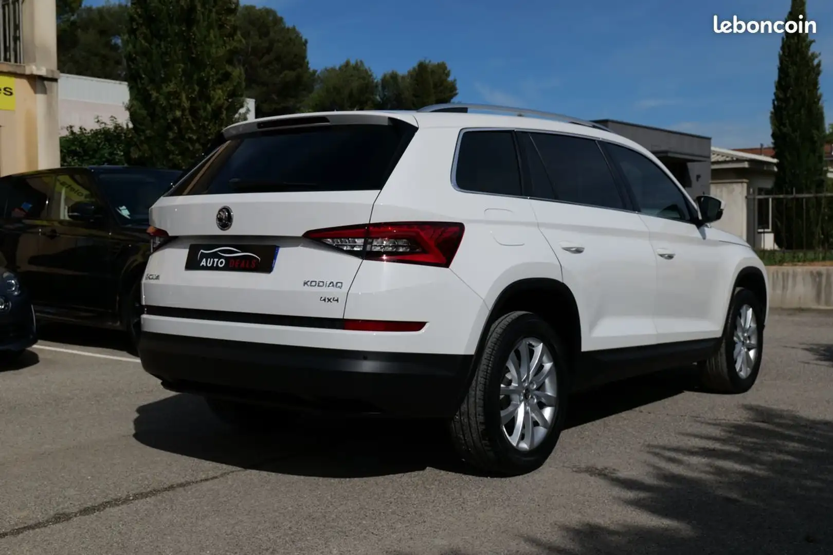 Skoda Kodiaq 2.0 tdi 190 ch scr 4x4 business dsg7 Wit - 2