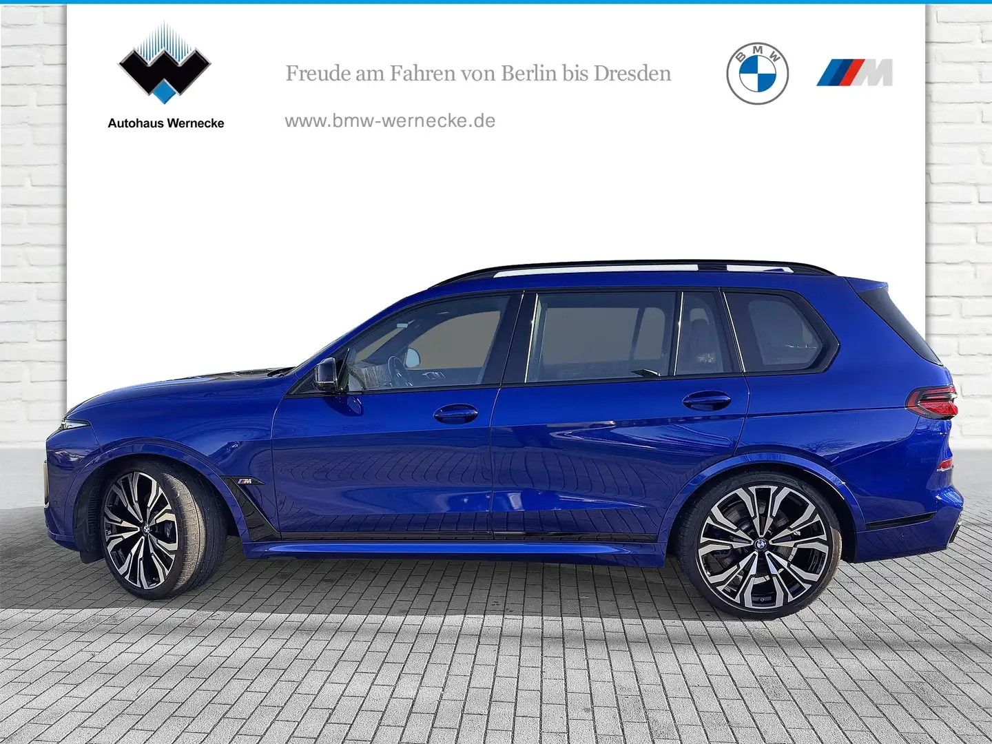 BMW X7 M 60i xDrive Gestiksteuerung HK HiFi DAB AHK Blau - 2