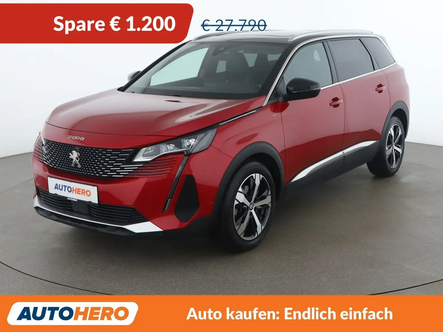 Peugeot 5008 1.5 Blue-HDi GT Rot - 1
