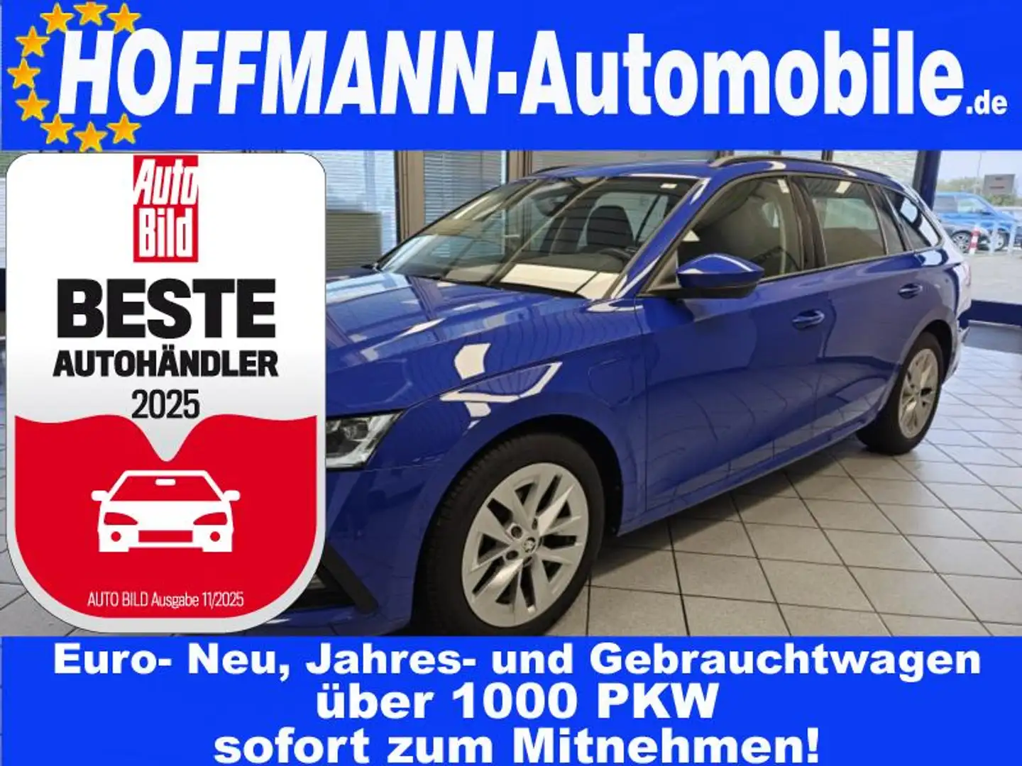 Skoda Octavia Ambition PDC 2x,Navi,Smart-Link Bleu - 1