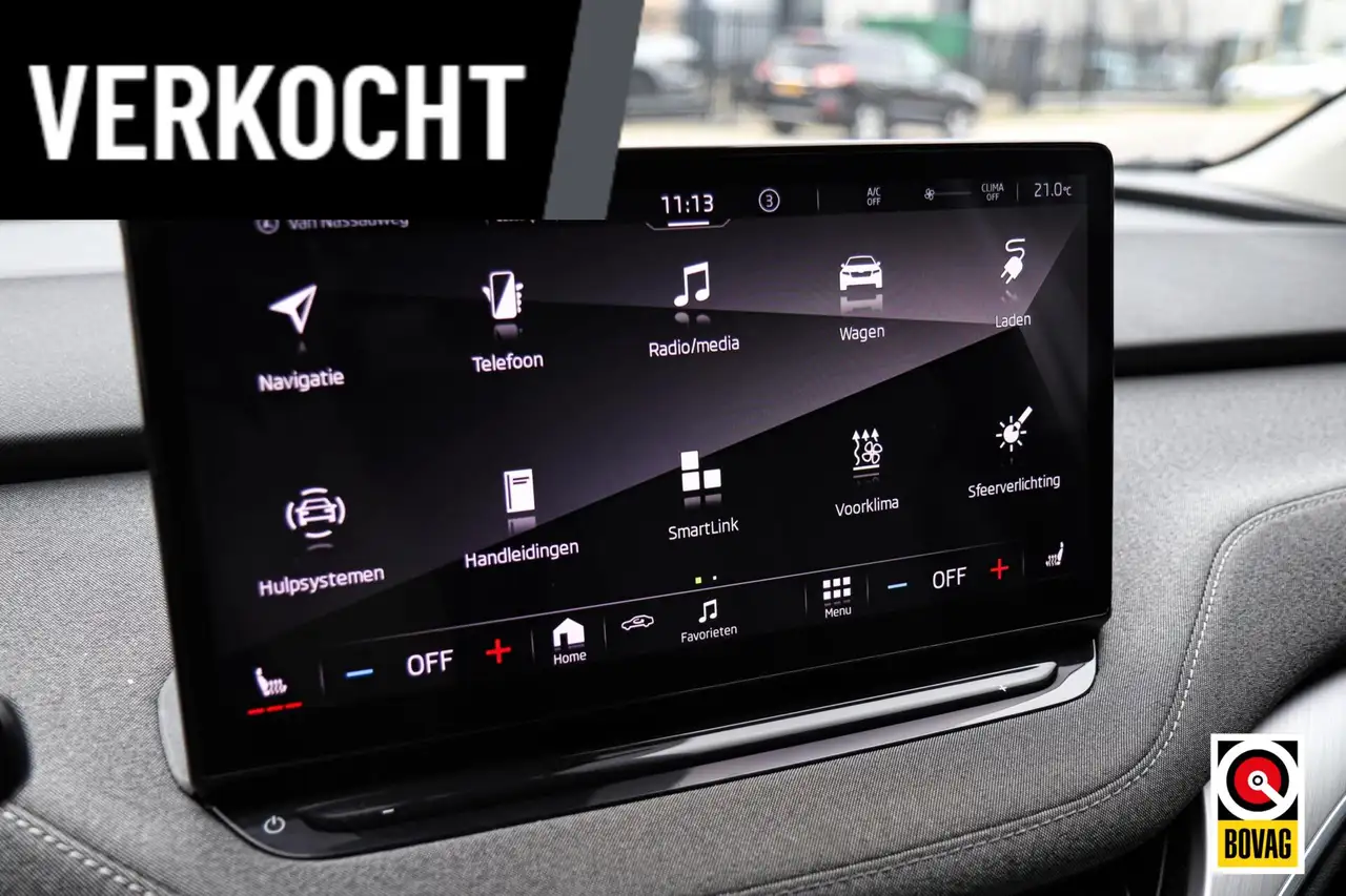 Skoda Enyaq iV 80 SoH 92,4 LED CAMERA SFEERVERL. 1e EIGENAAR K, миниатюра 19