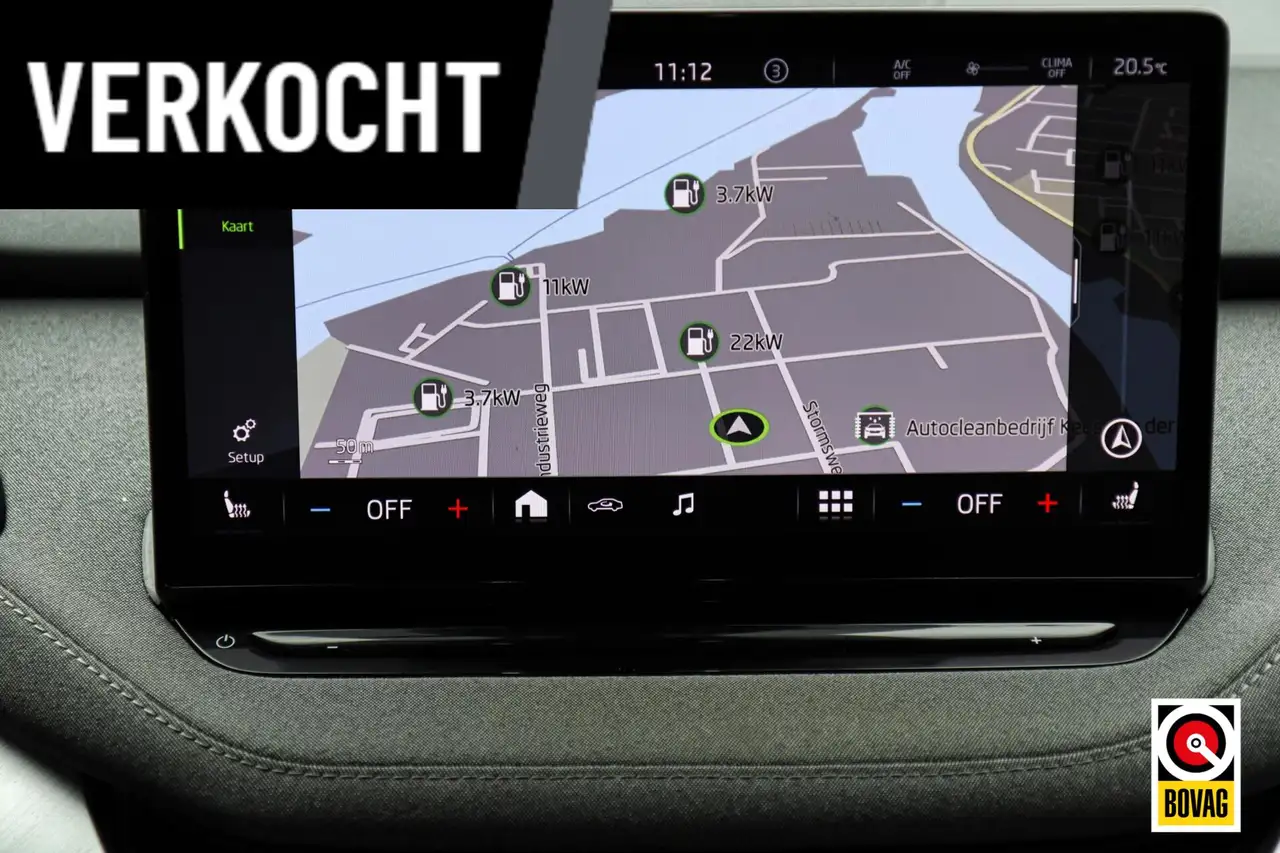 Skoda Enyaq iV 80 SoH 92,4 LED CAMERA SFEERVERL. 1e EIGENAAR K, миниатюра 16
