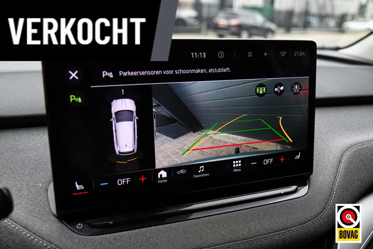 Skoda Enyaq iV 80 SoH 92,4 LED CAMERA SFEERVERL. 1e EIGENAAR K, миниатюра 20