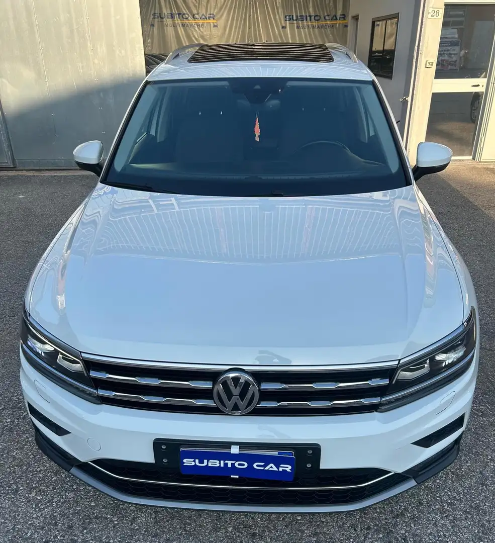 Volkswagen Tiguan Allspace Allspace 2.0 tdi 150cv 7pti dsg TETTO APRIBILE Bianco - 2