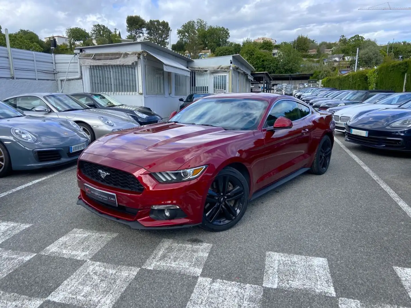 Ford Mustang VI FASTBACK 2.3 ecoboost BVA6 Rosso - 1