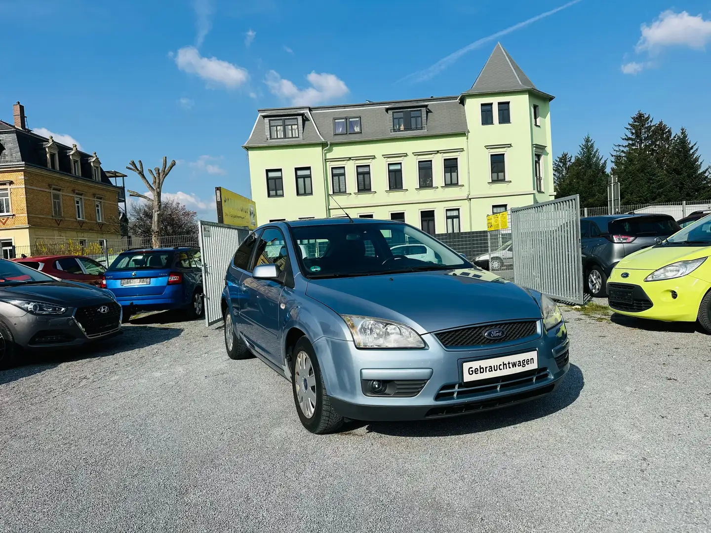 Ford Focus Style 2.HAND KLIMAAUTOMATIK EPH EURO 4 Azul - 1