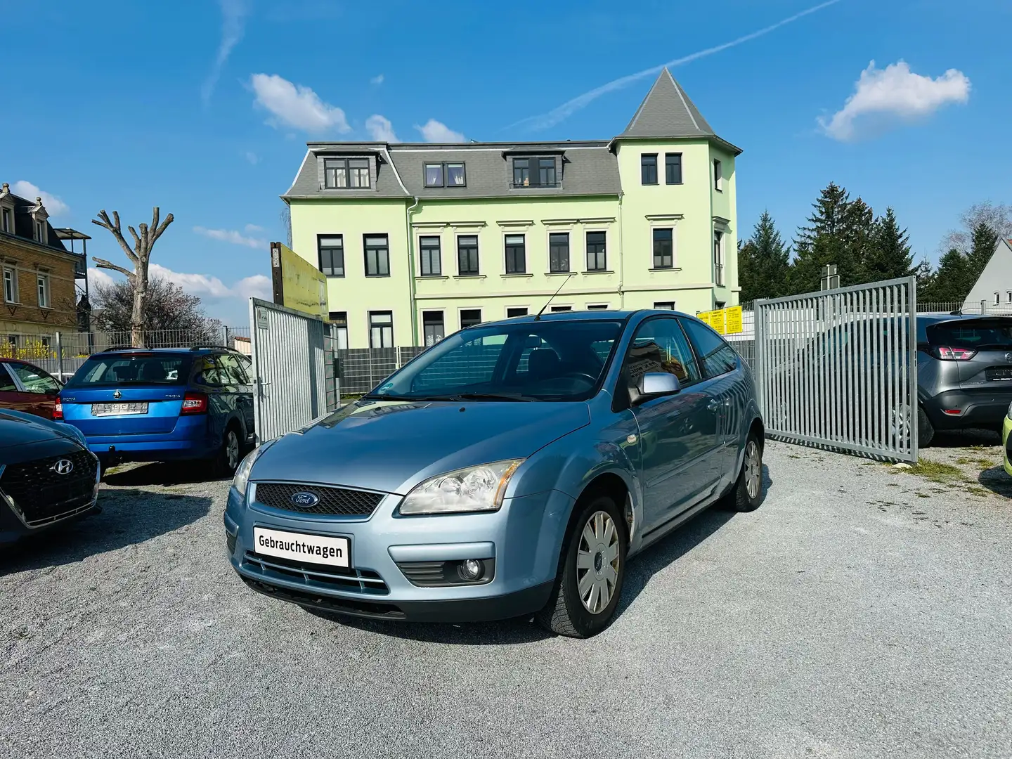 Ford Focus Style 2.HAND KLIMAAUTOMATIK EPH EURO 4 Azul - 2
