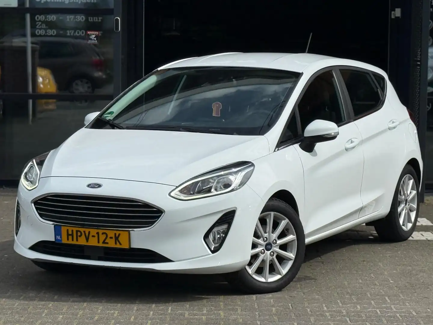 Ford Fiesta 1.0 Ecoboost Titanium PDC/ACC/LANE/NAVI/LED/APK 27 Weiß - 2