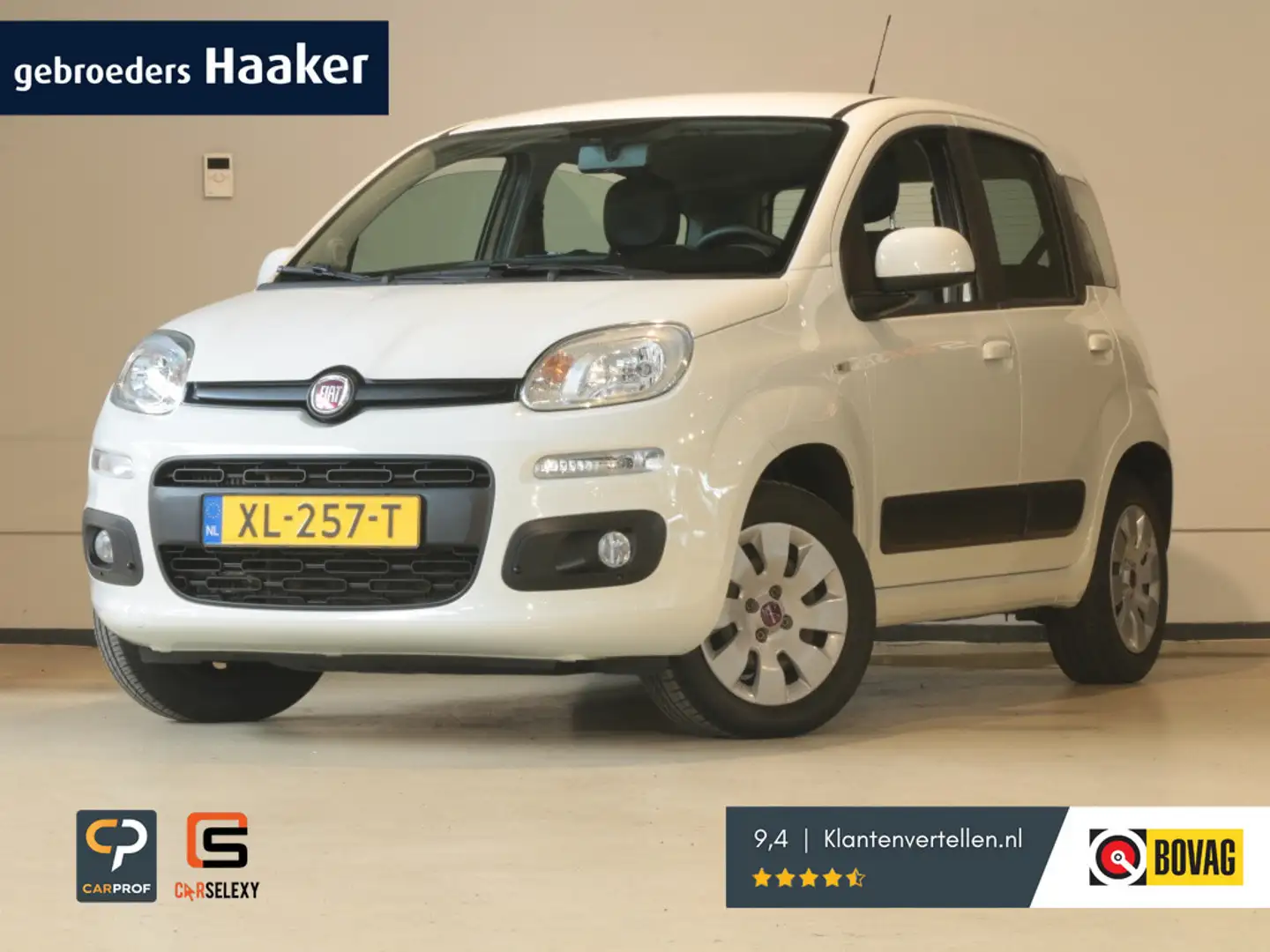Fiat Panda 80pk TwinAir Lounge * Zorgeloos rijden, zonder ext Wit - 1