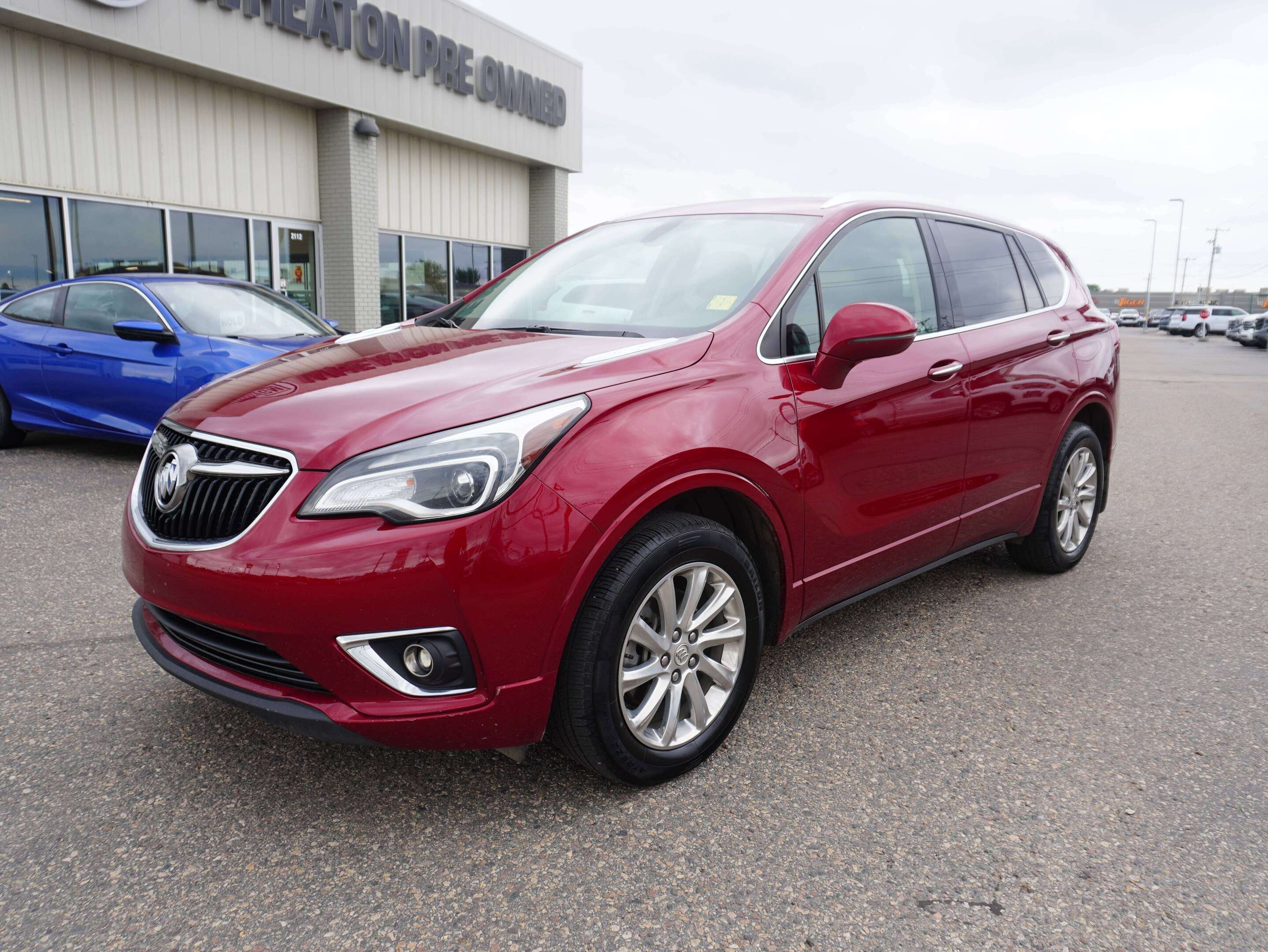 Red 2019 Buick Envision SUV / Crossover All-Wheel Drive Automatic