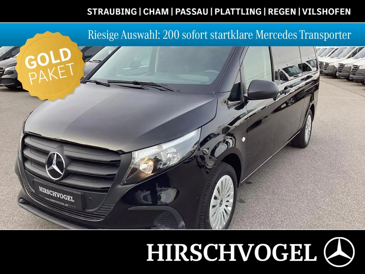 Mercedes-Benz Vito 116 CDI Tourer PRO XXL MOPF 9-Sitze 2xTüre Noir - 1