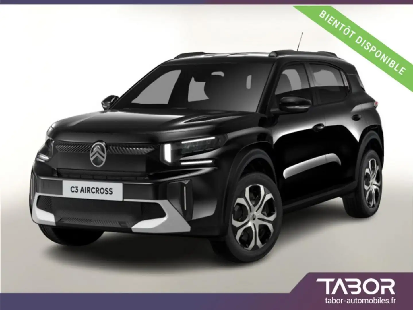 Citroen C3 Aircross Turbo 100 PLUS cam PDC Reg Siyah - 1