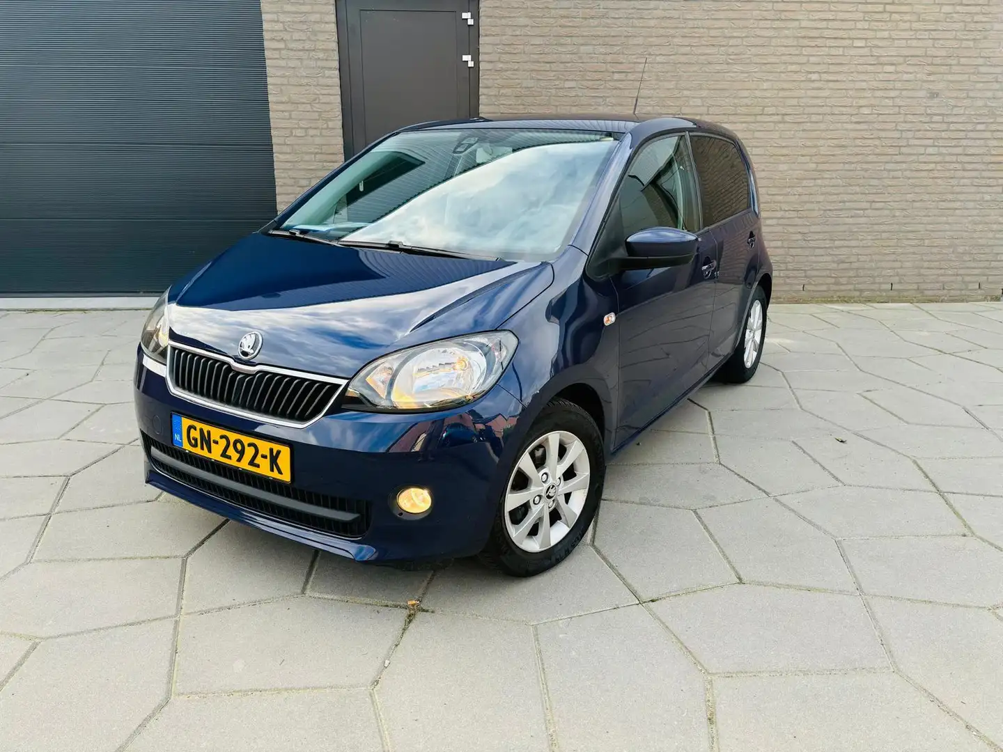 Skoda Citigo 1.0 Greentech Ed.|MOOIE 5 Drs met Airco, Navi en 4 Blau - 1