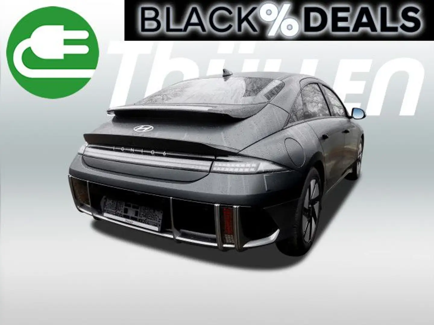 Hyundai IONIQ 6 TECHNIQ 53 kWh Navi SHZ LED Kamera PDC Gris - 2