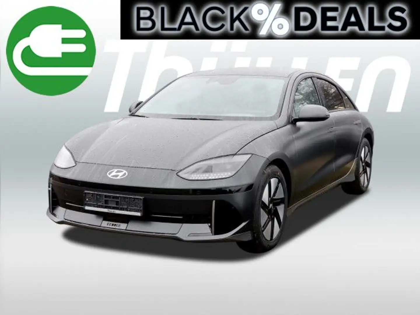 Hyundai IONIQ 6 TECHNIQ 53 kWh Navi SHZ LED Kamera PDC Gris - 1