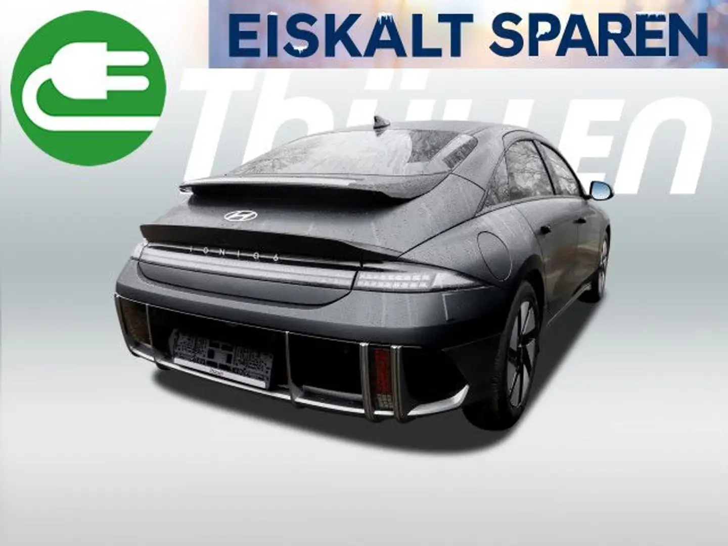 Hyundai IONIQ 6 TECHNIQ 53 kWh Navi SHZ LED Kamera PDC Grijs - 2