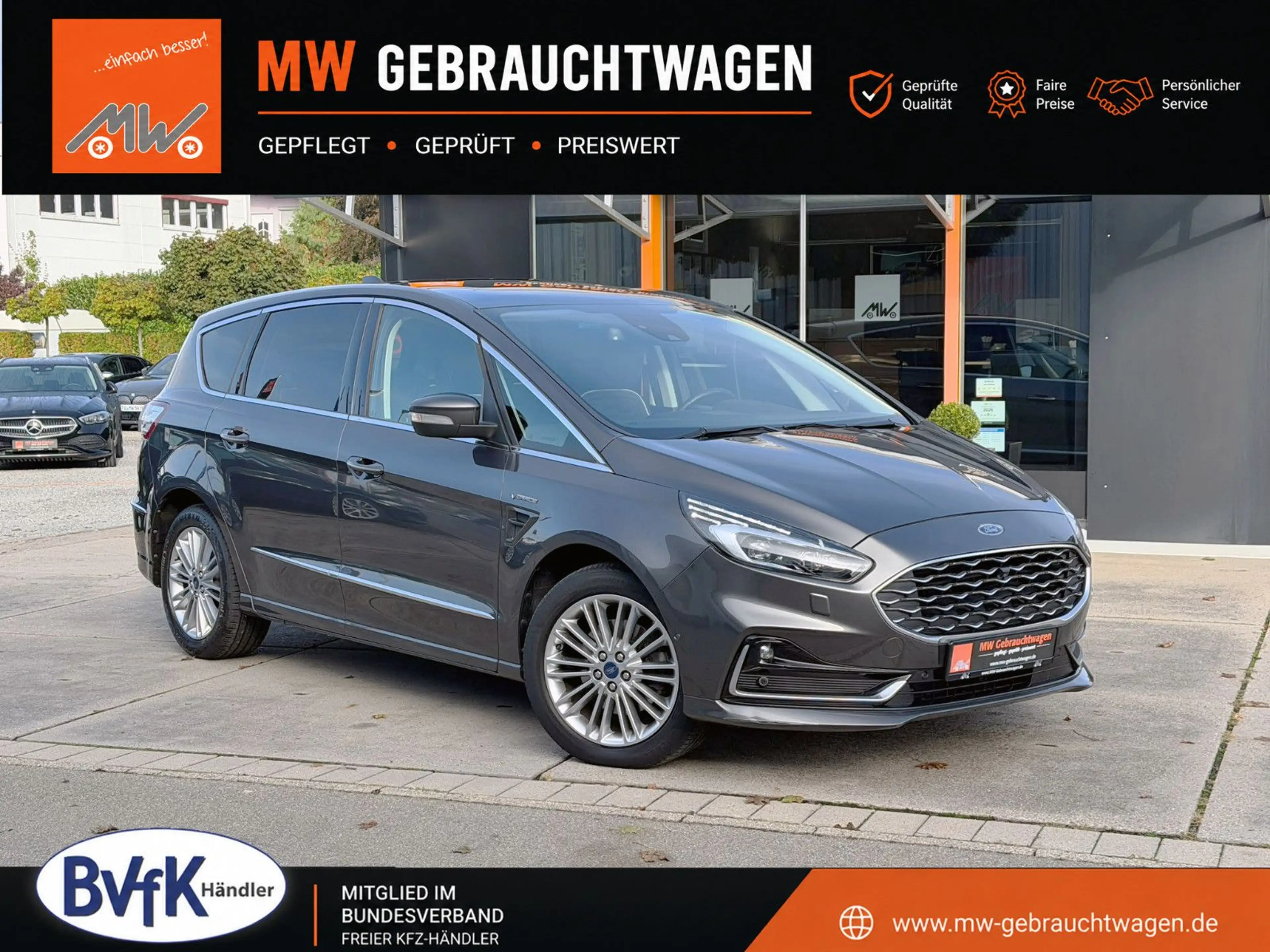 Ford S-Max 2.0 EcoBlue Vignale 7-Stz. ACC KAM AHK LED
