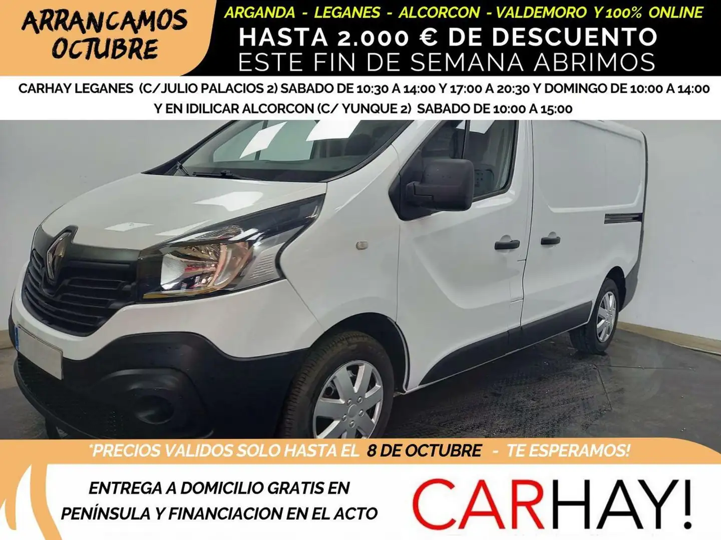 Renault Trafic 1.6 dCi 29 L1H1 Grand Confort Blanco - 1