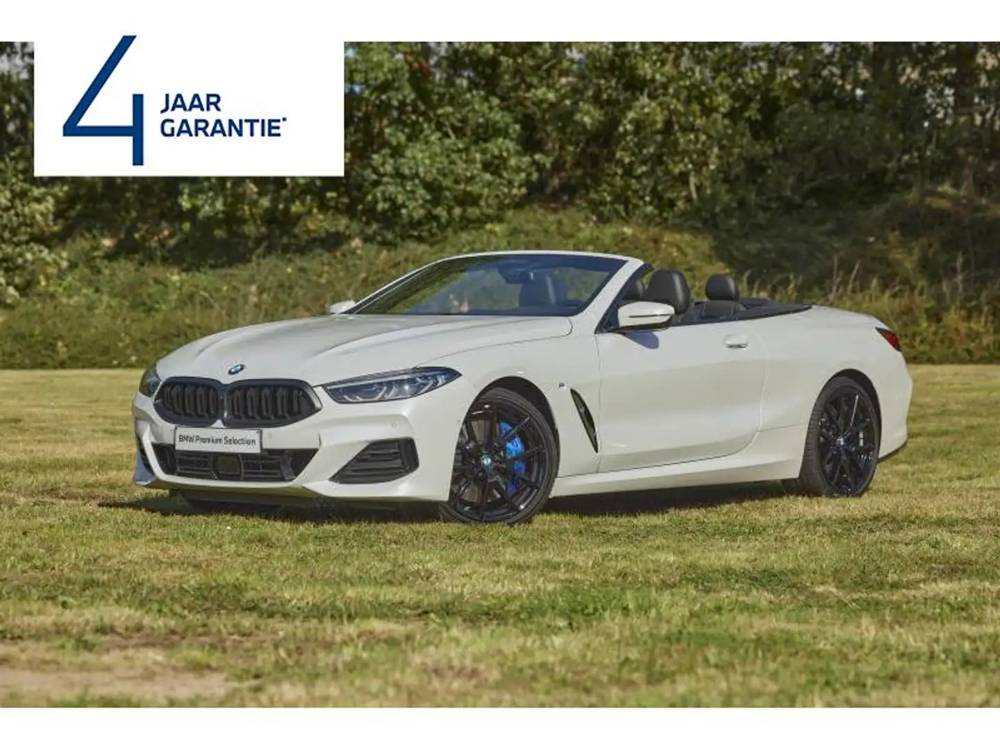BMW 840 Cabrio Blanc - 1