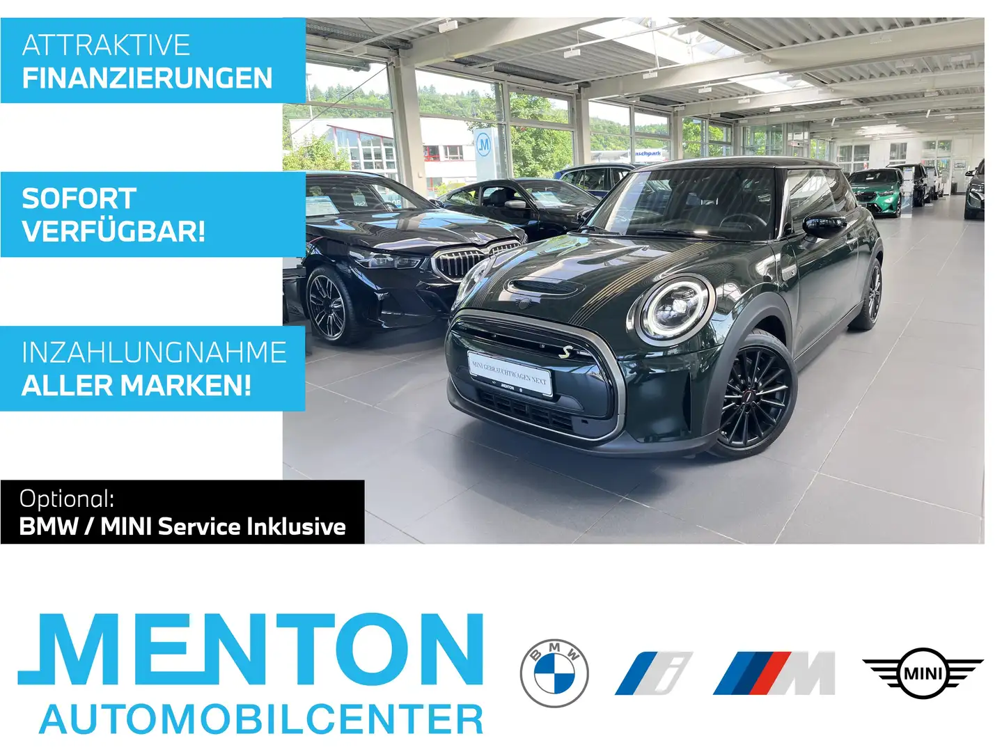 MINI Cooper SE Resolute Edition Navi/LED/PDC hi./Shz/Komfortzugan Vert - 1