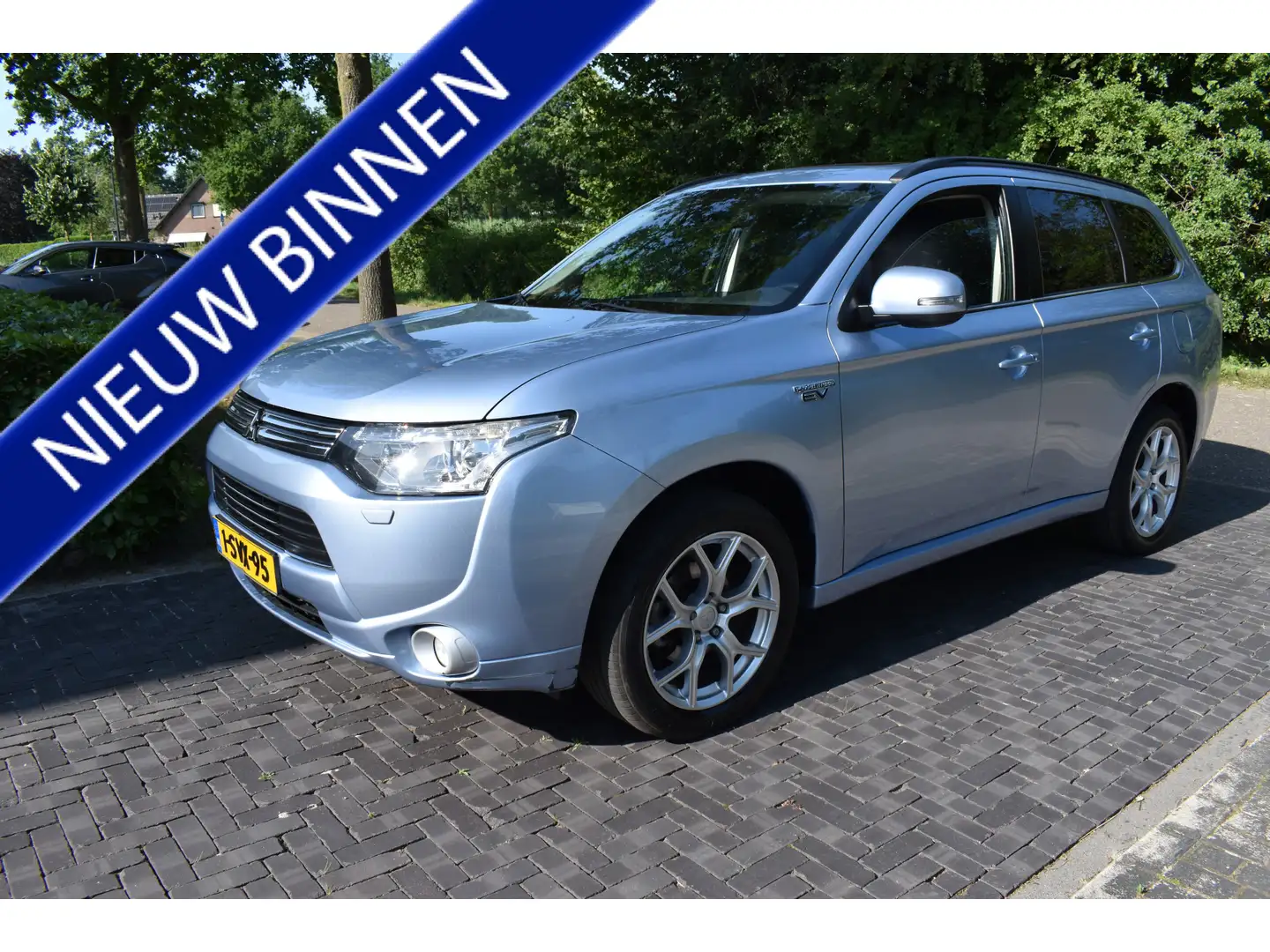 Mitsubishi Outlander 2.0 PHEV Instyle+ ADAPT, LEER, DAK. FULL! Blauw - 1