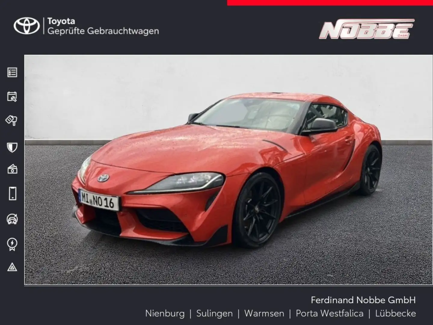 Toyota Supra GR 3.0 GT4 100th Edition Tribute Orange - 1