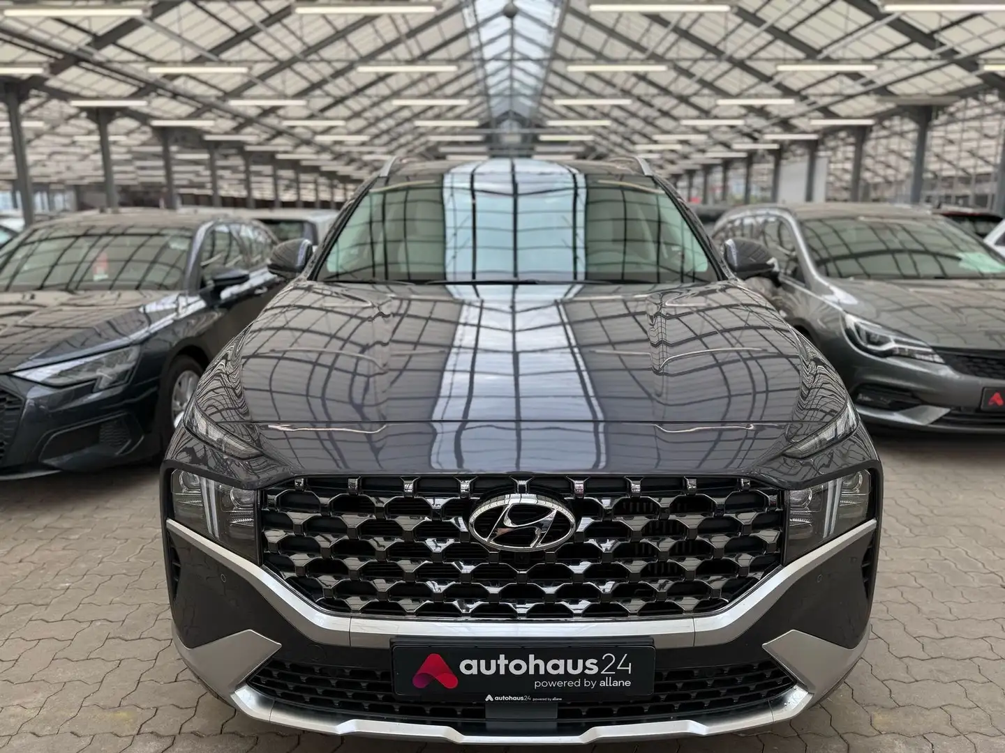 Hyundai SANTA FE 1.6 T-GDI  Signa.Plug-In Hybrid 4WD Blau - 2