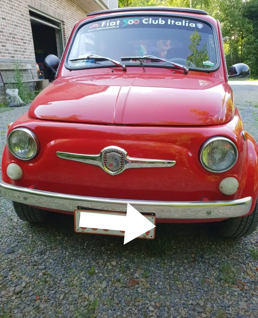 Fiat 500 Abarth Red - 1