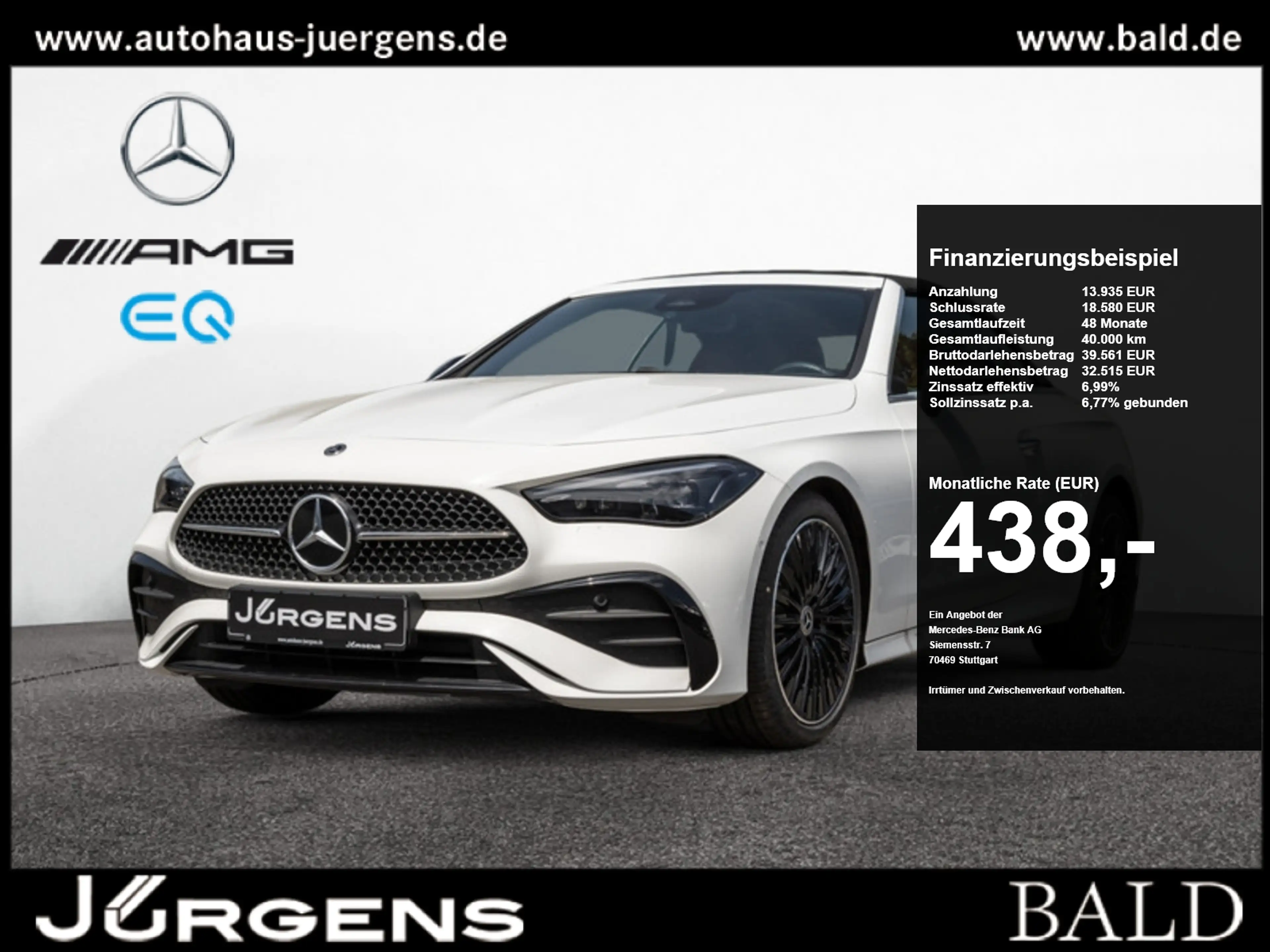 Mercedes-Benz CLE 300 4M Cabrio AMG-Sport/DIGITAL/Cam/Memo/19"