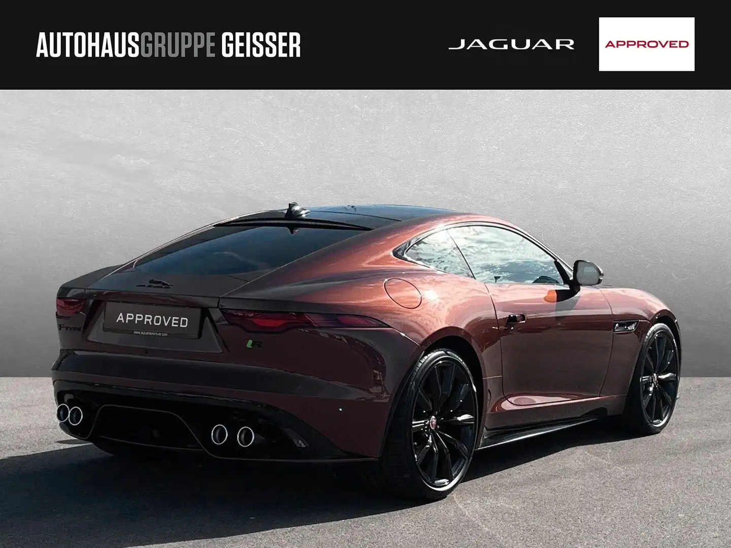Jaguar F-Type P575 R V8 Coupe Spiced Copper Edition Braun - 2