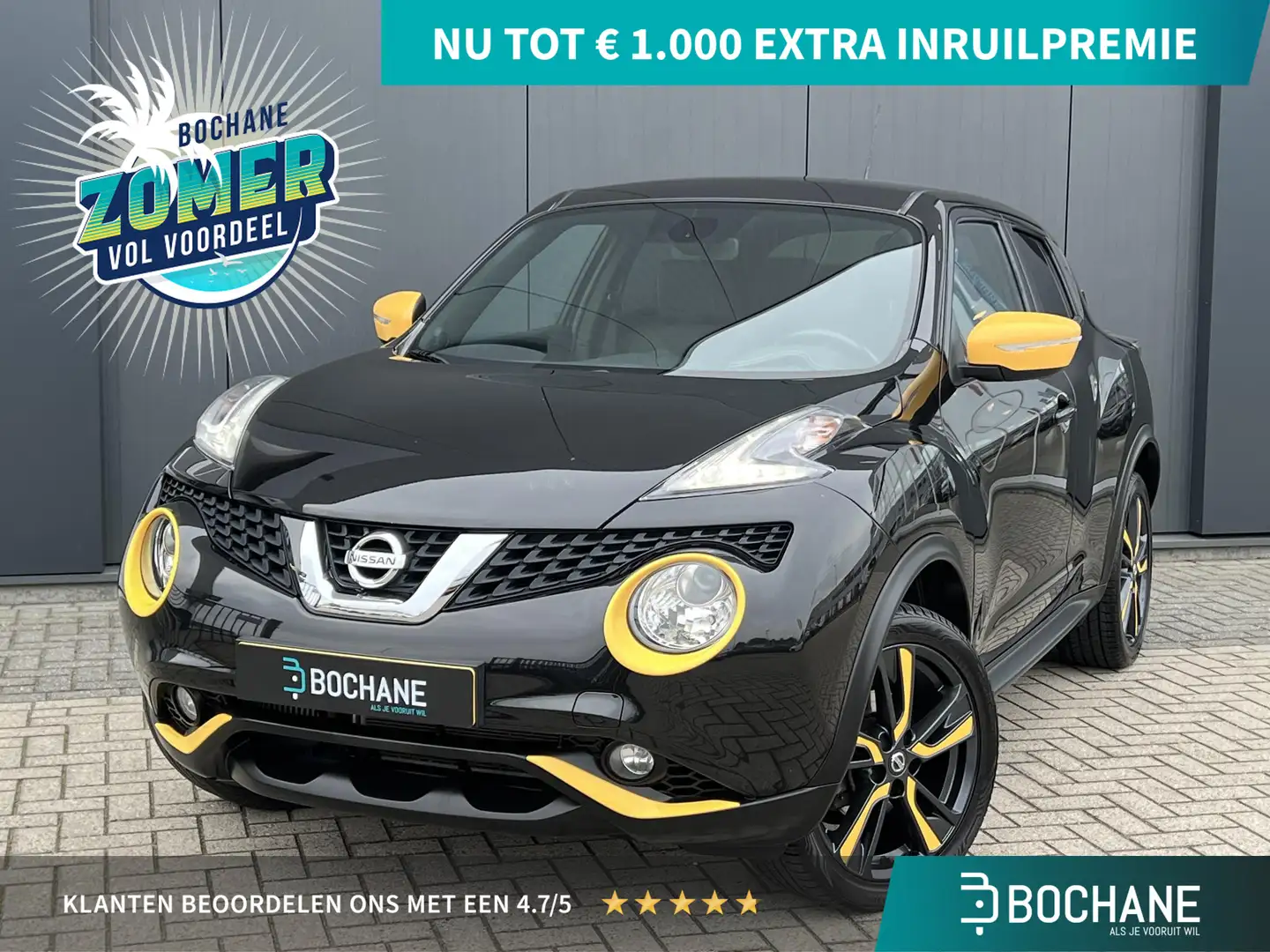 Nissan Juke 1.2 DIG-T 115 Dynamic Edition | Trekhaak | Leder / Negro - 1