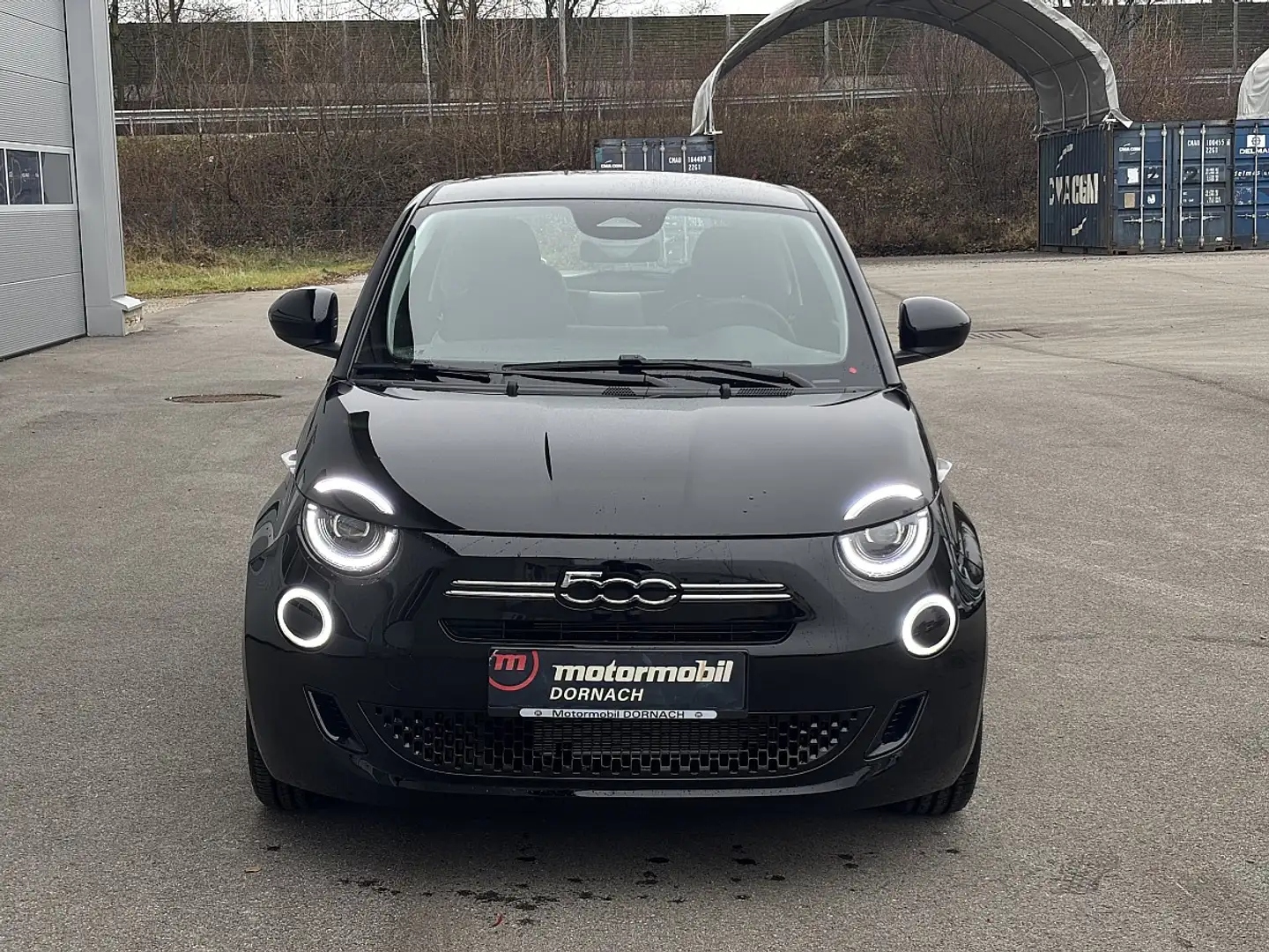 Fiat 500 Hatchback Hybrid Torino Schwarz - 2
