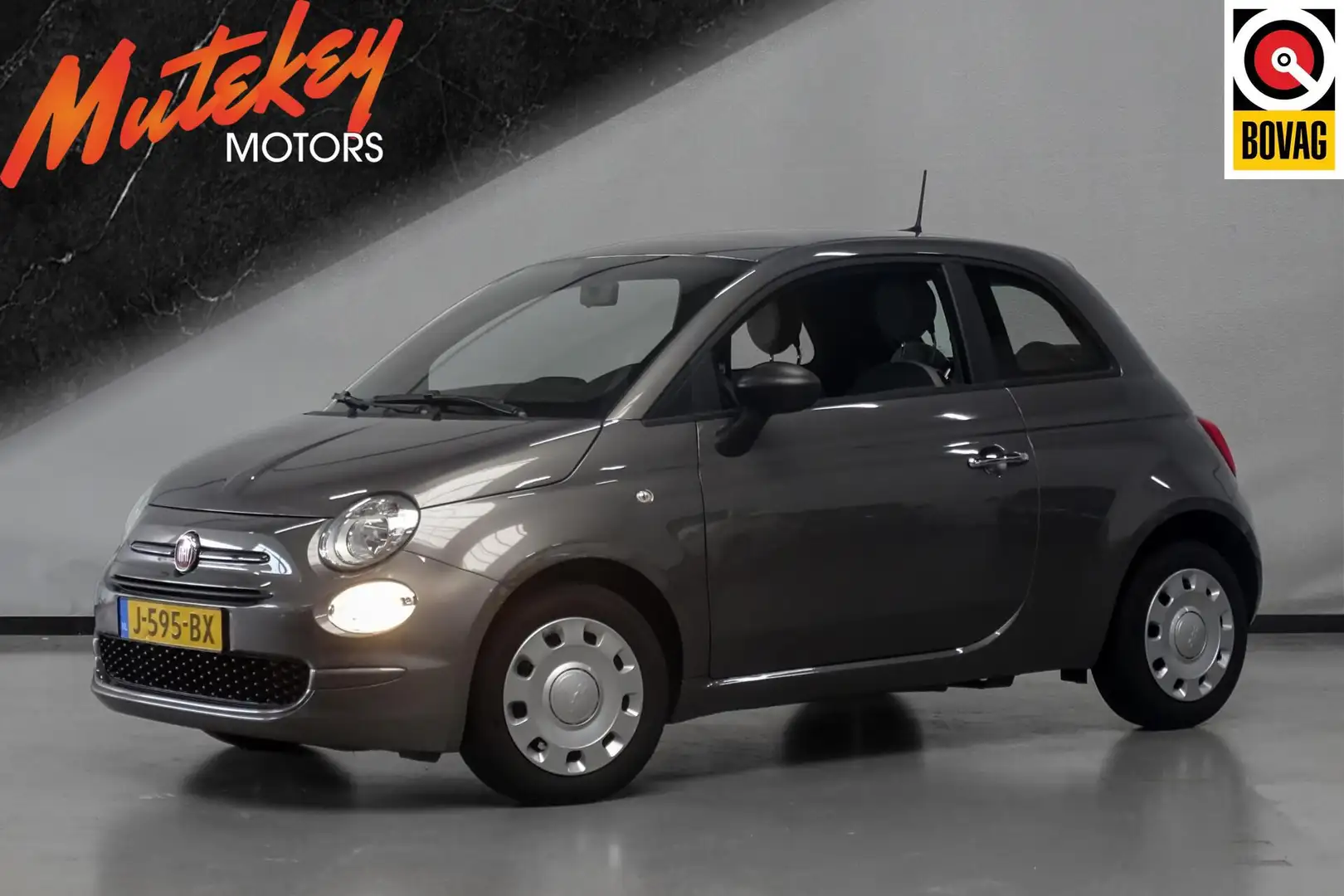 Fiat 500 1.0 Hybrid Pop | 1e eigenaar | Cruise | Airco Gris - 1